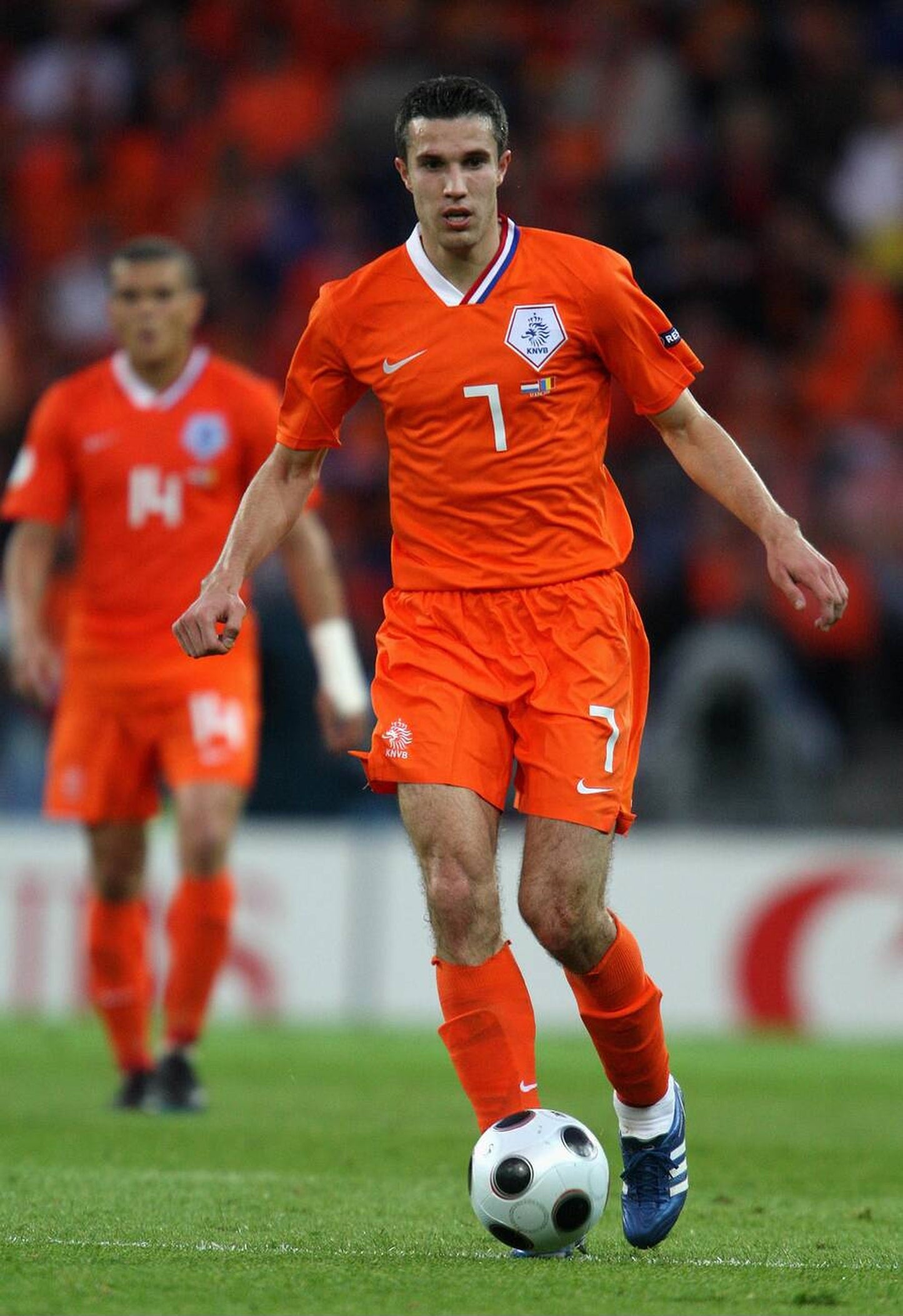 Netherlands 2008 Home Shirt V.Persie #7 (Euro 2008 Edition)