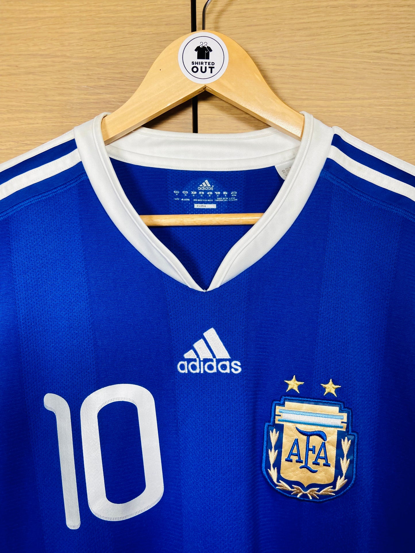 Argentina 2010 Away WC Shirt Messi #10