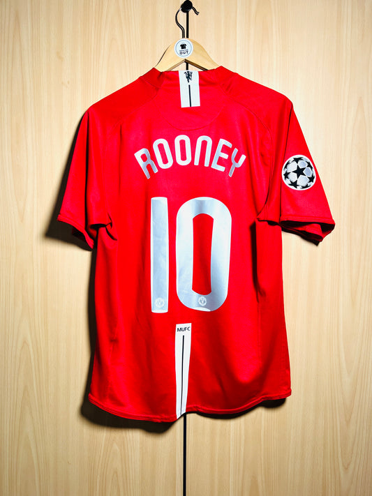 Manchester United 2008-09 home CL Shirt ROONEY #10