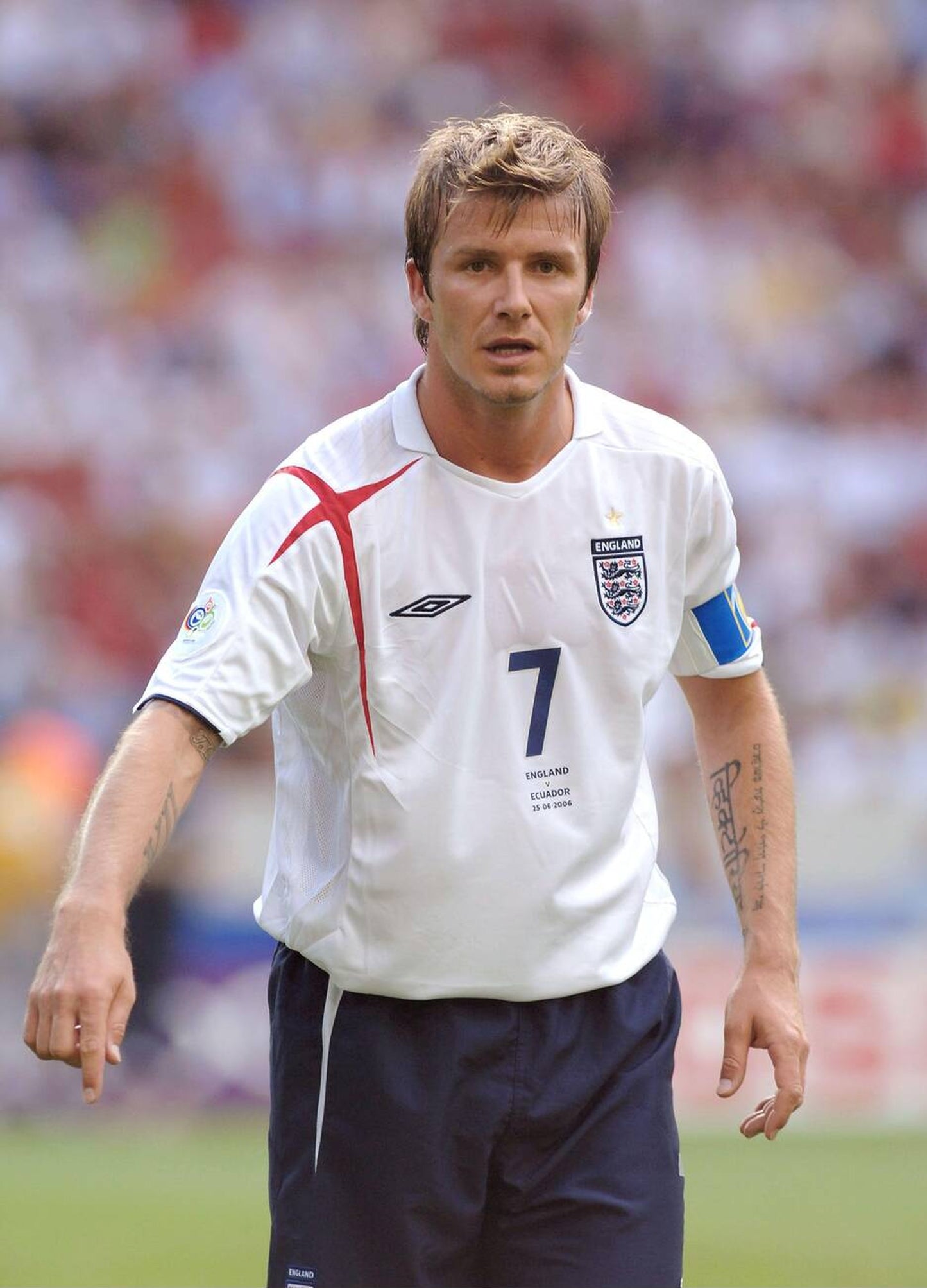 England 2006 Home WC Shirt Beckham #7