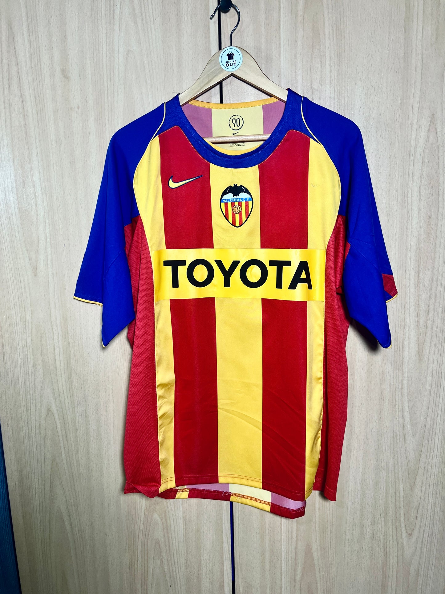 Valencia 2004-05 Third Shirt AIMAR #21