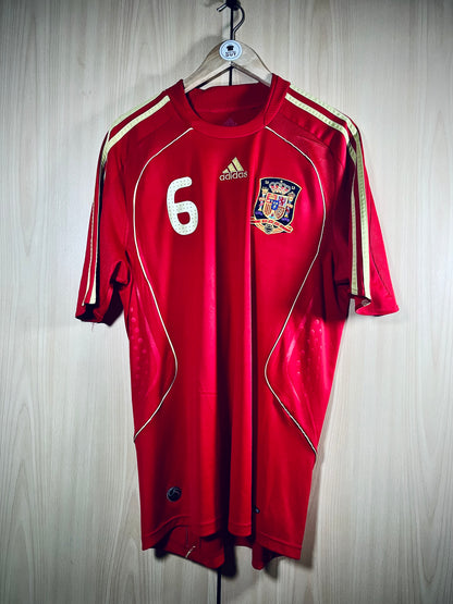 Spain 2008 Home Shirt A. INIESTA #6
