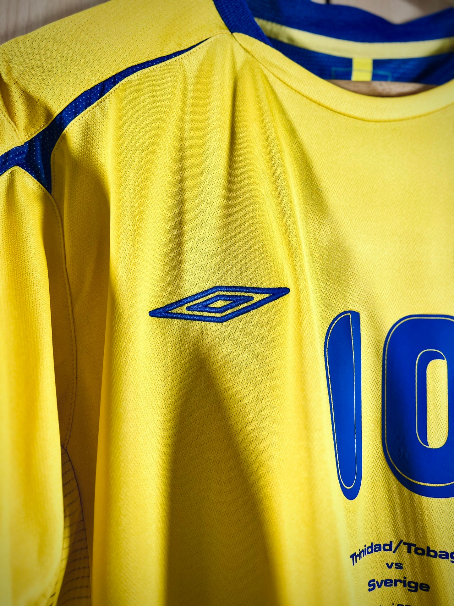 Sweden 2006 home WC Shirt IBRAHIMOVIC #10