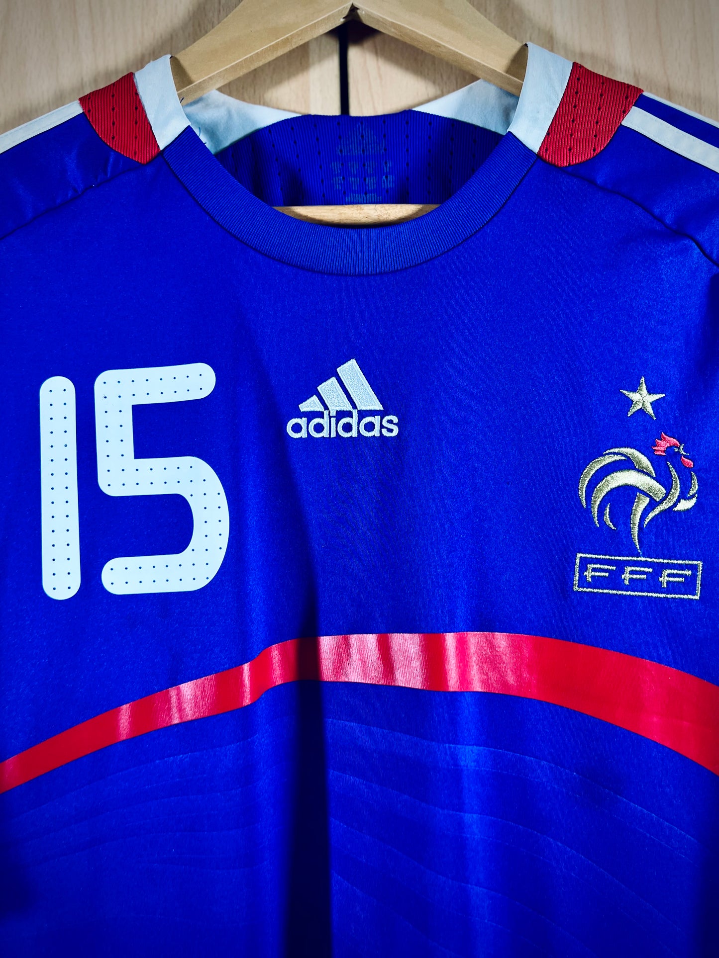 France 2007-08 Home Shirt THURAM  #15