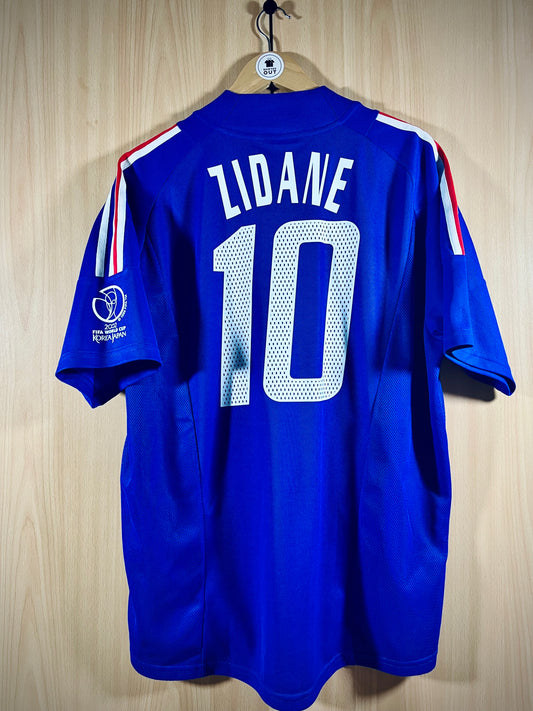 France 2002 Home WC Shirt ZIDANE #10