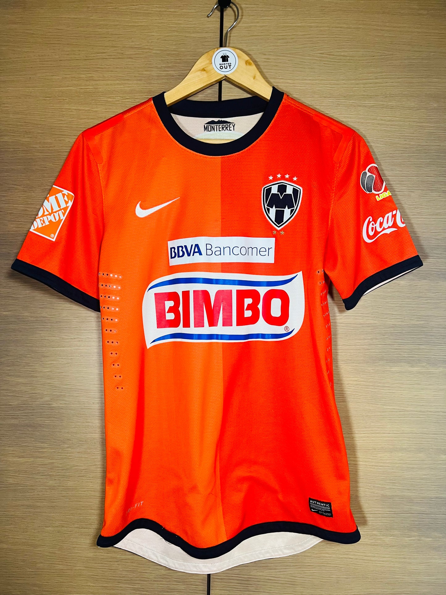 Monterrey 2012-13 Third MATCHWORN Shirt Osorio #4