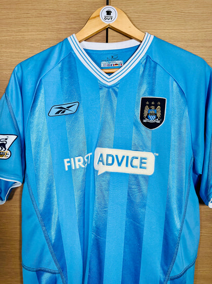 Manchester City 2003-04 Home PL Shirt Anelka #39