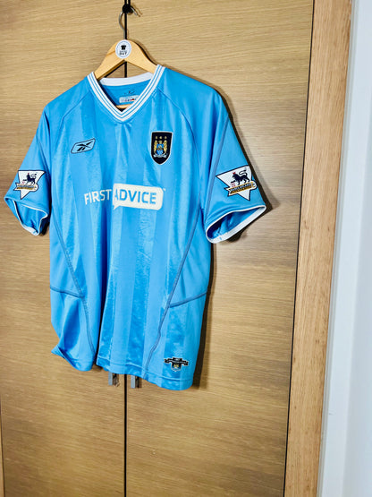 Manchester City 2003-04 Home PL Shirt Anelka #39