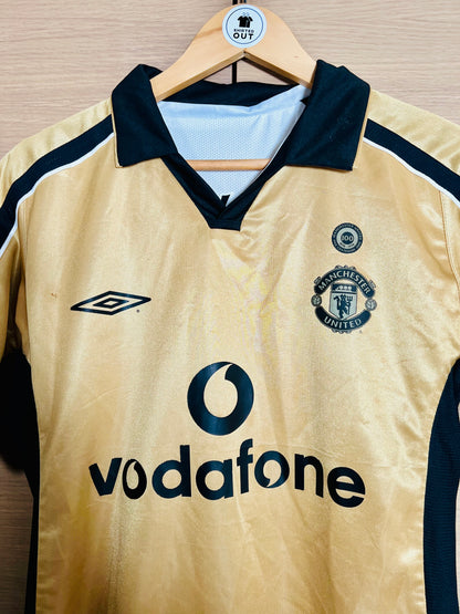 Manchester United 2001-02 Centenary Away/Third Shirt Beckham #7