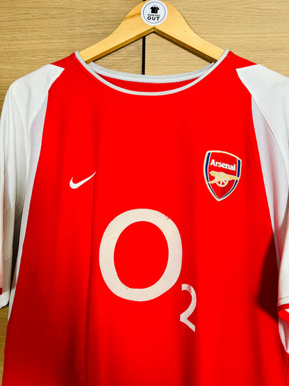 Arsenal 2002-04 Home FA Cup Shirt Pires #7