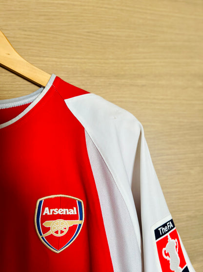 Arsenal 2002-04 Home FA Cup Shirt Pires #7