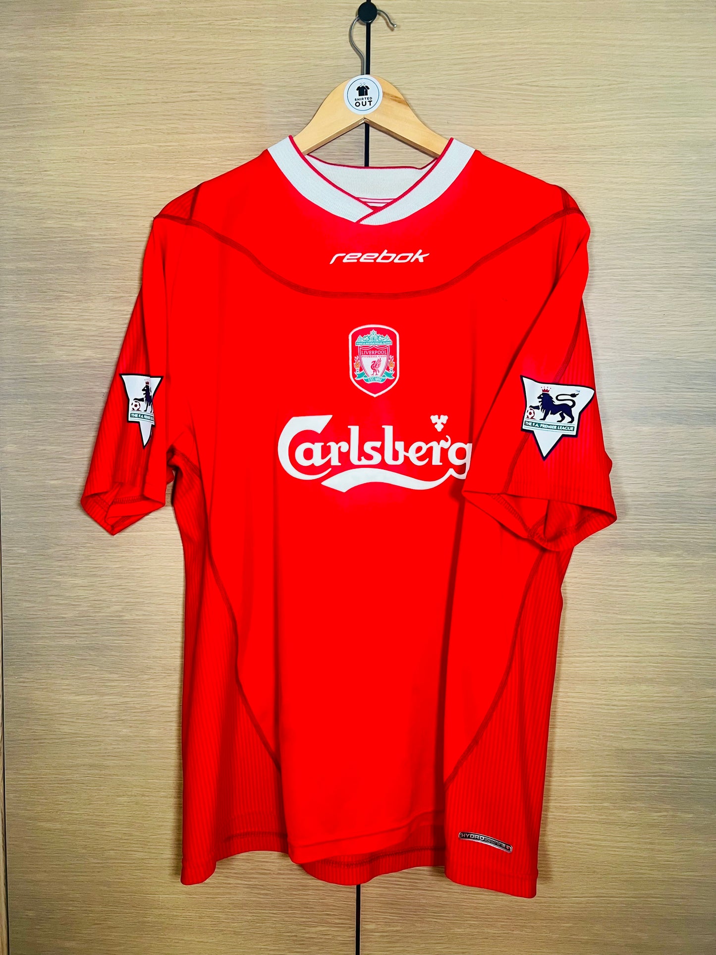 Liverpool 2002-04 Home PL Shirt Gerrard #17