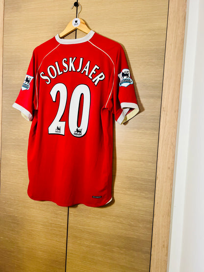 Manchester United 2006-07 Home PL Shirt Solskjaer #20