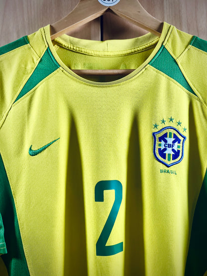 Brazil 2002-04 Home Shirt CAFU #2
