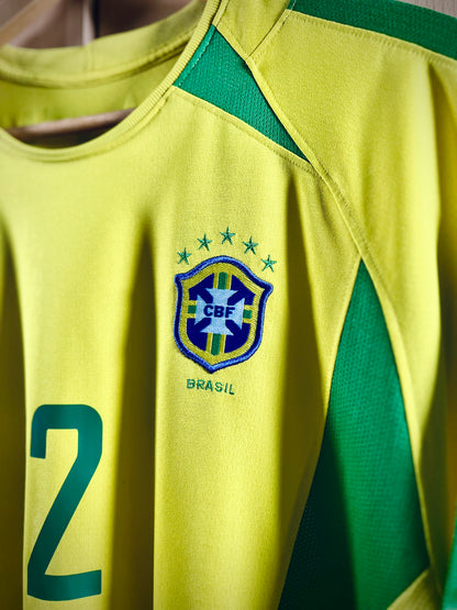 Brazil 2002-04 Home Shirt CAFU #2