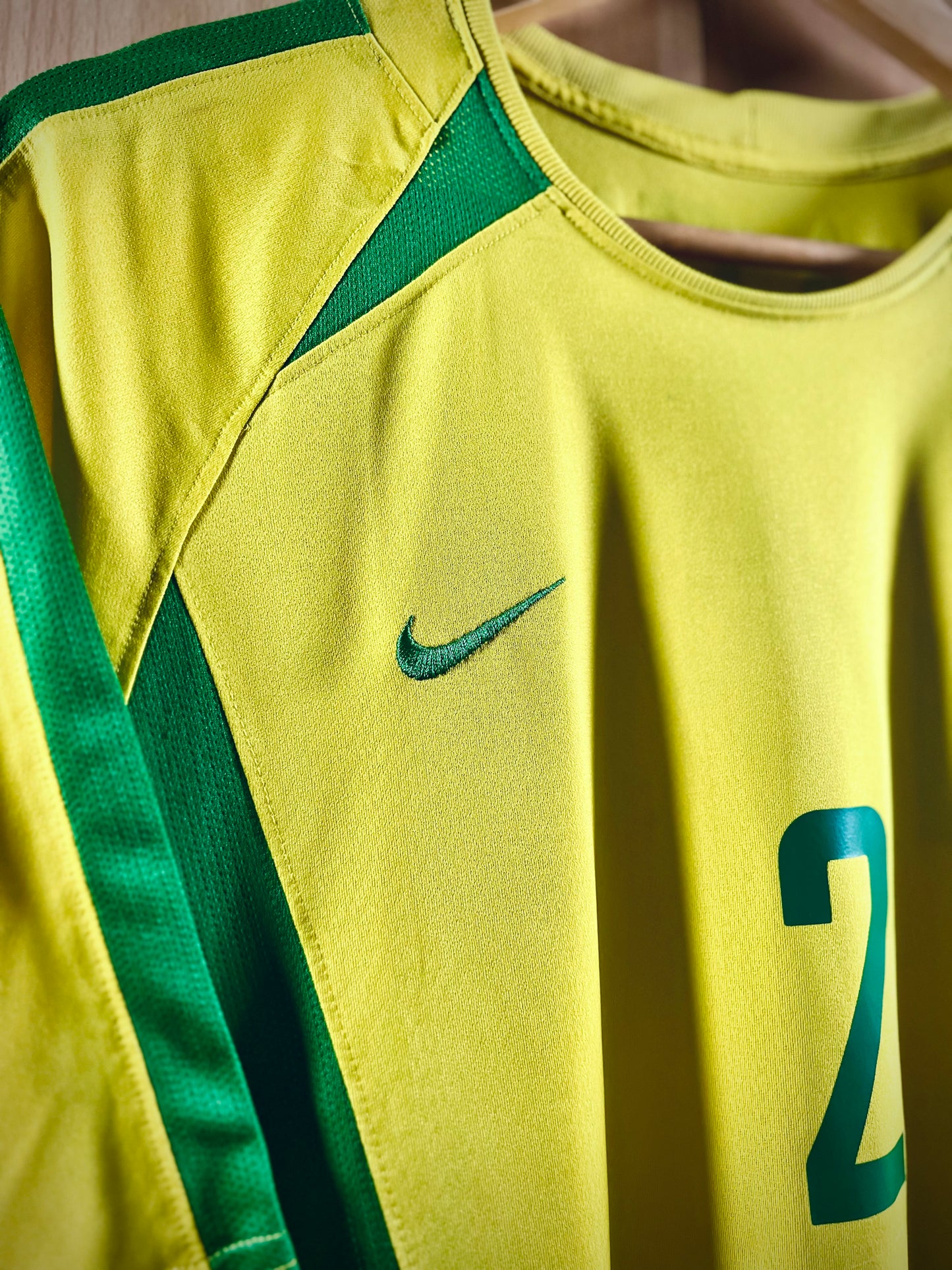 Brazil 2002-04 Home Shirt CAFU #2