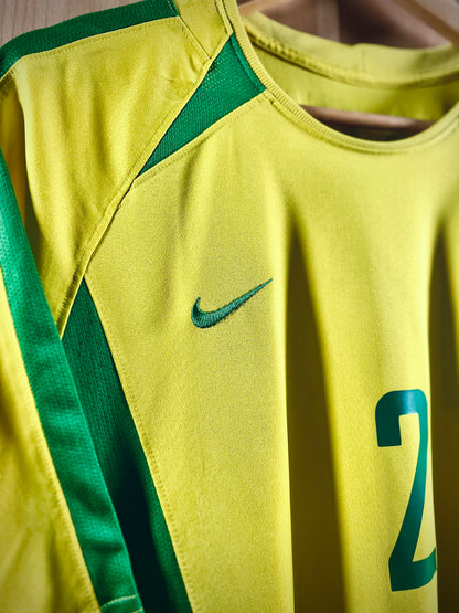 Brazil 2002-04 Home Shirt CAFU #2