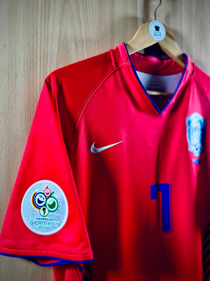 South Korea 2006 Home WC Shirt JISUNG #7