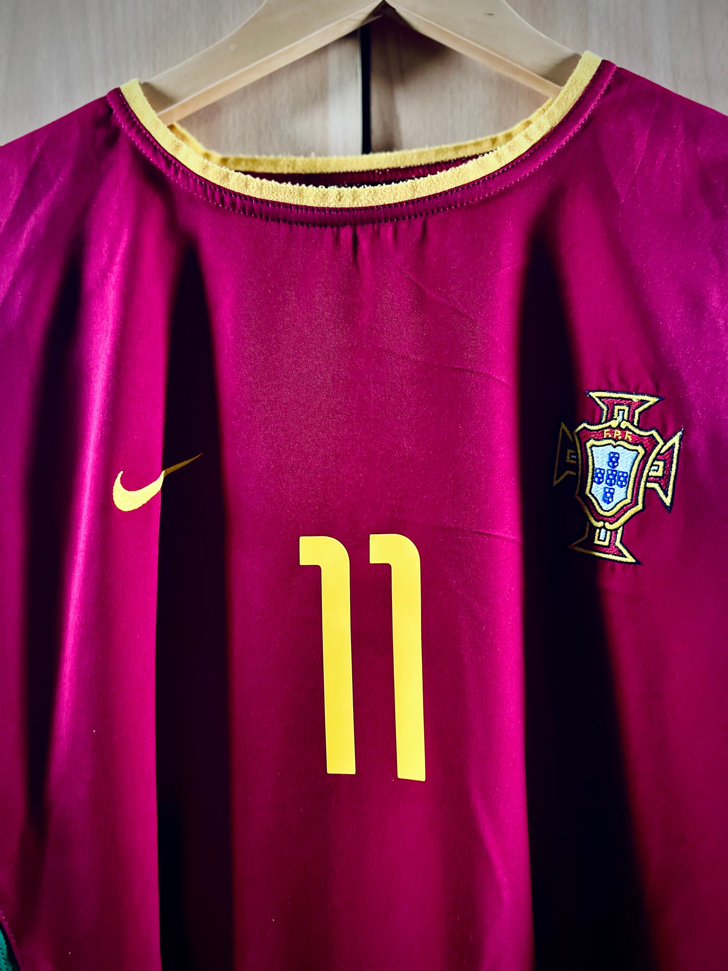 Portugal 2002-04 Home Shirt C.RONALDO #11