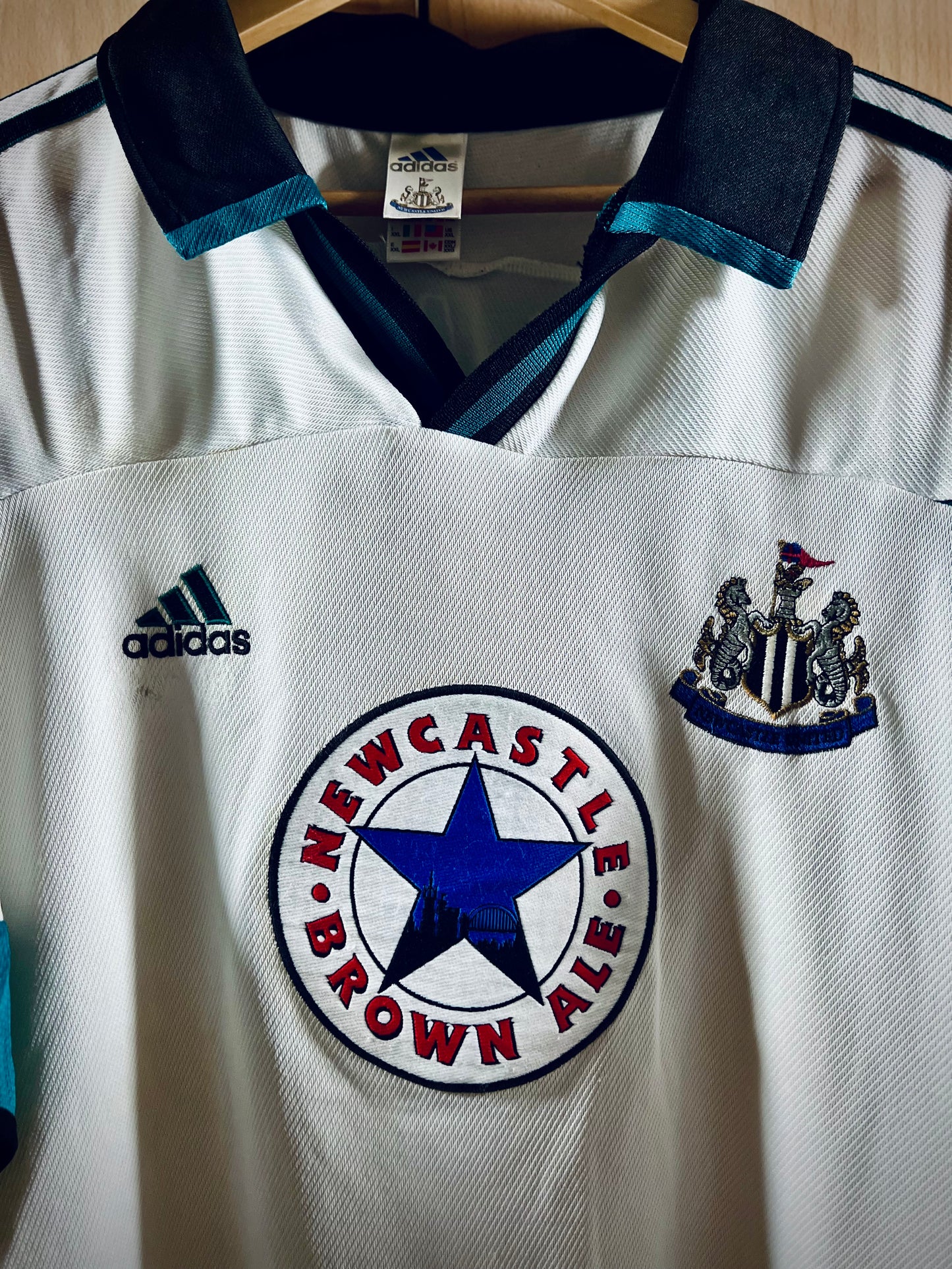 Newcastle 1999-00 Away PL Shirt SHEARER #9