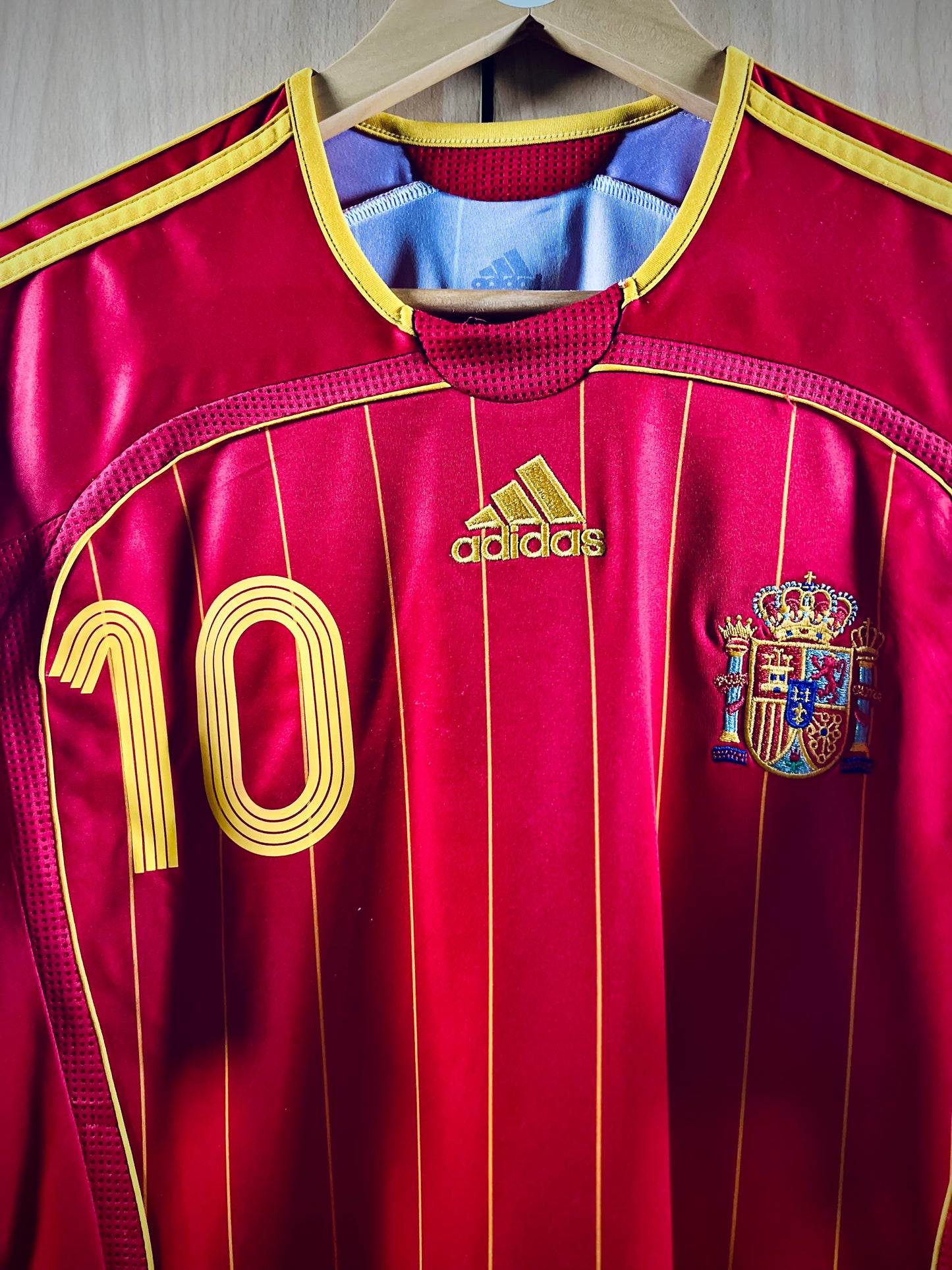Spain 2006 Home WC Shirt REYES #10