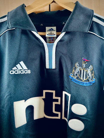 Newcastle 2000-01 Away PL Shirt SHEARER #9