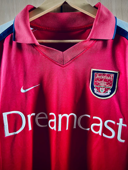 Arsenal 2000-02 home FA Cup Shirt LJUNGBERG #8