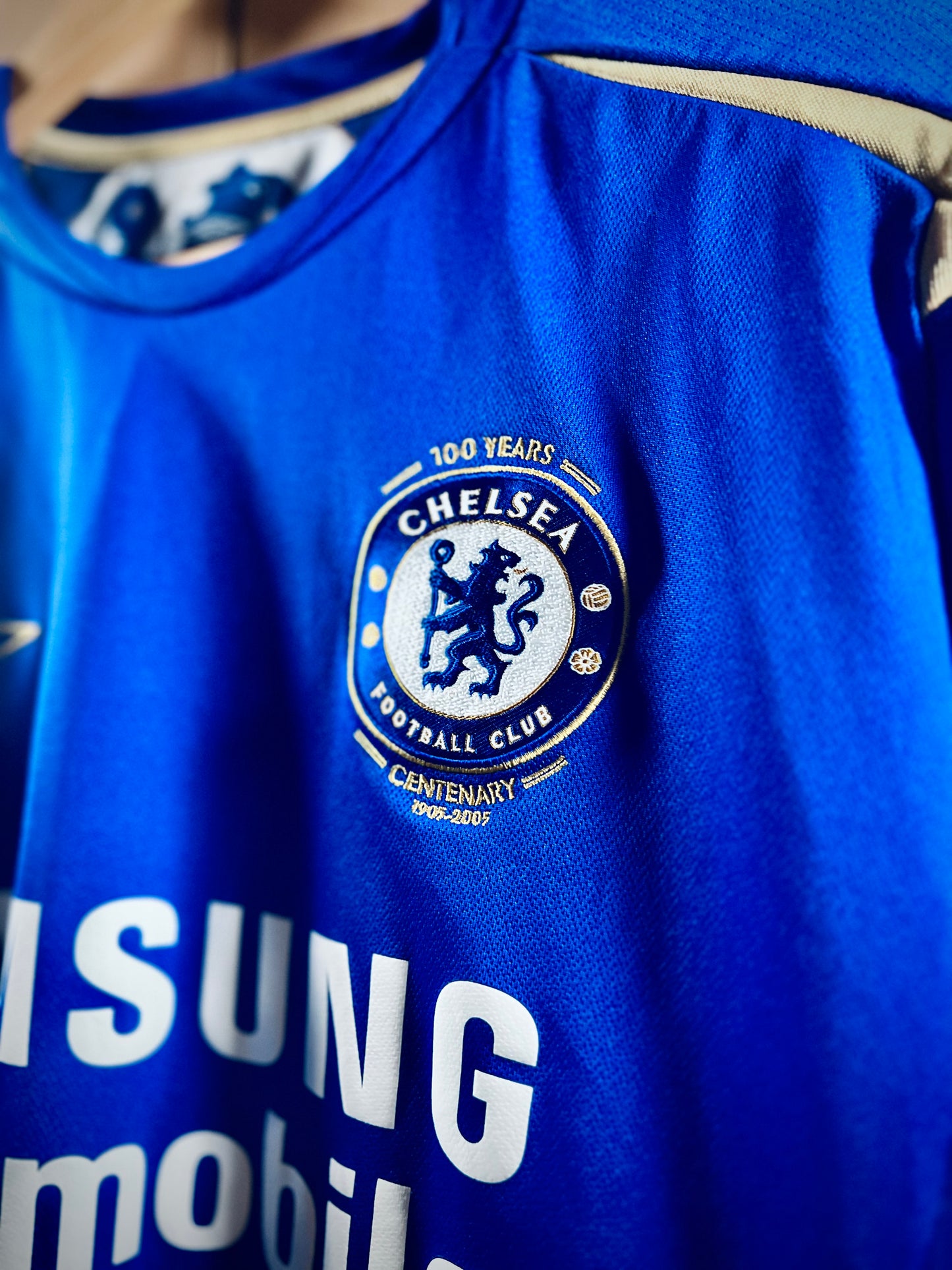 Chelsea 2005-06 Home Centenary CL Shirt CRESPO #9