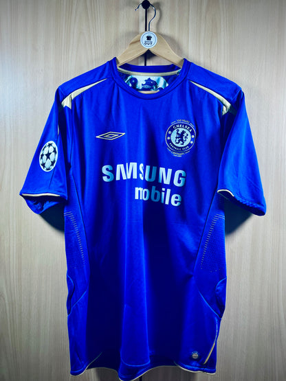 Chelsea 2005-06 Home Centenary CL Shirt CRESPO #9
