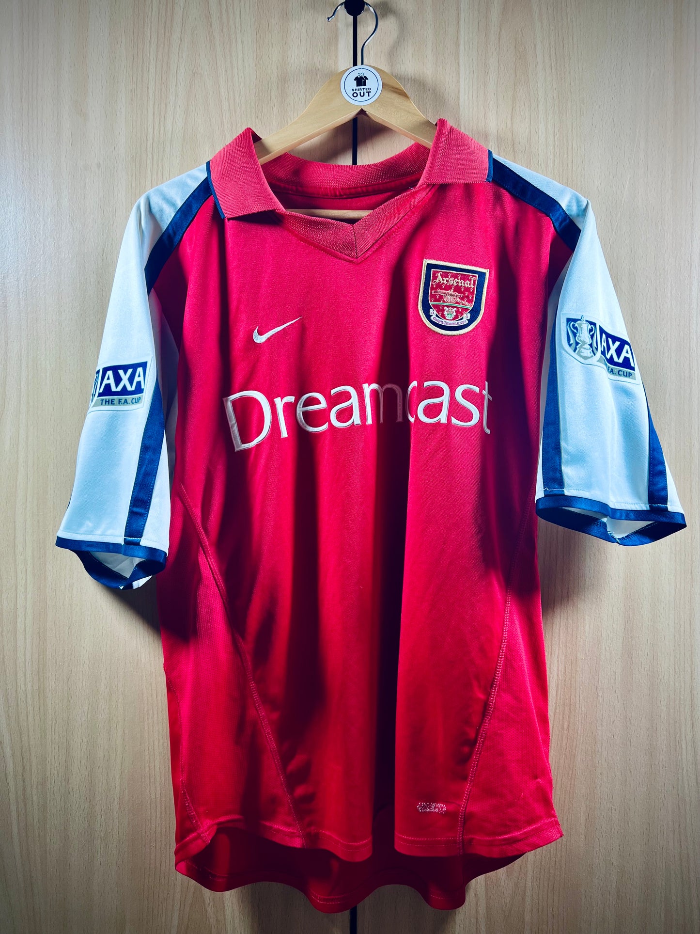 Arsenal 2000-02 home FA Cup Shirt LJUNGBERG #8