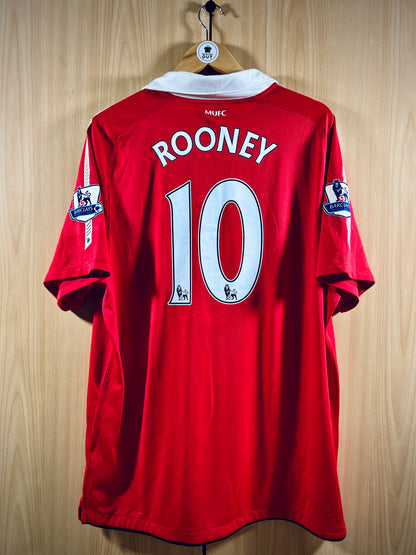 Manchester United 2010-11 Home PL Shirt ROONEY #10