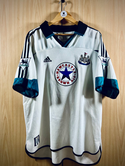 Newcastle 1999-00 Away PL Shirt SHEARER #9