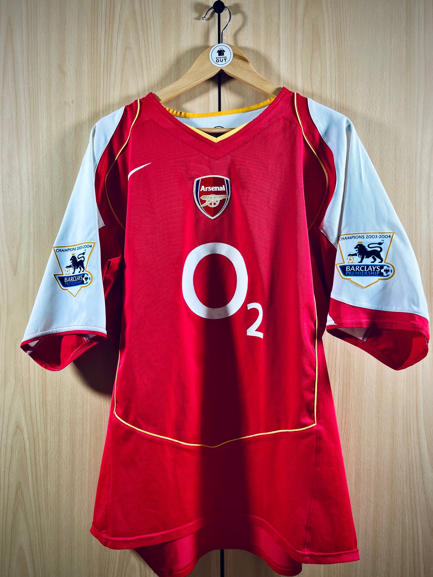 Arsenal 2004-05 Home PL Shirt HENRY #14