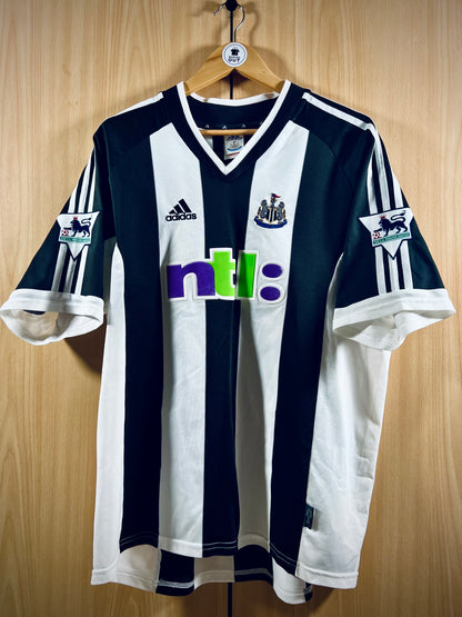Newcastle 2001-03 Home PL Shirt SHEARER #9