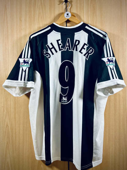 Newcastle 2001-03 Home PL Shirt SHEARER #9