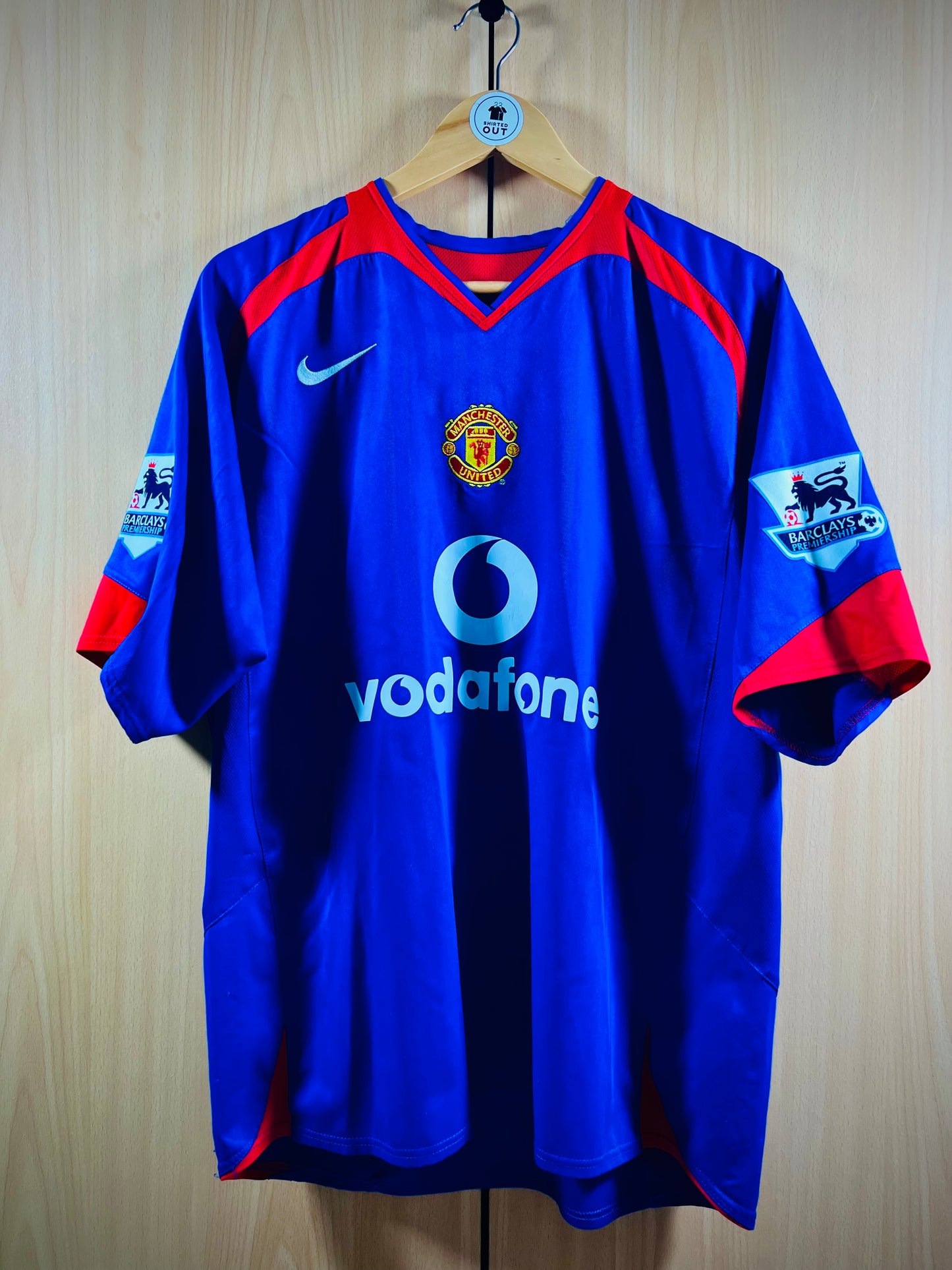Manchester United 2005-06 Away PL Shirt JI SUNG PARK #13