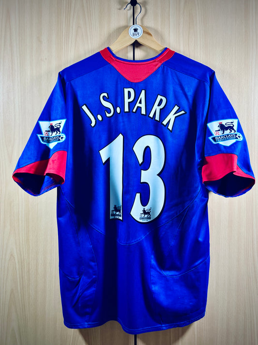 Manchester United 2005-06 Away PL Shirt JI SUNG PARK #13