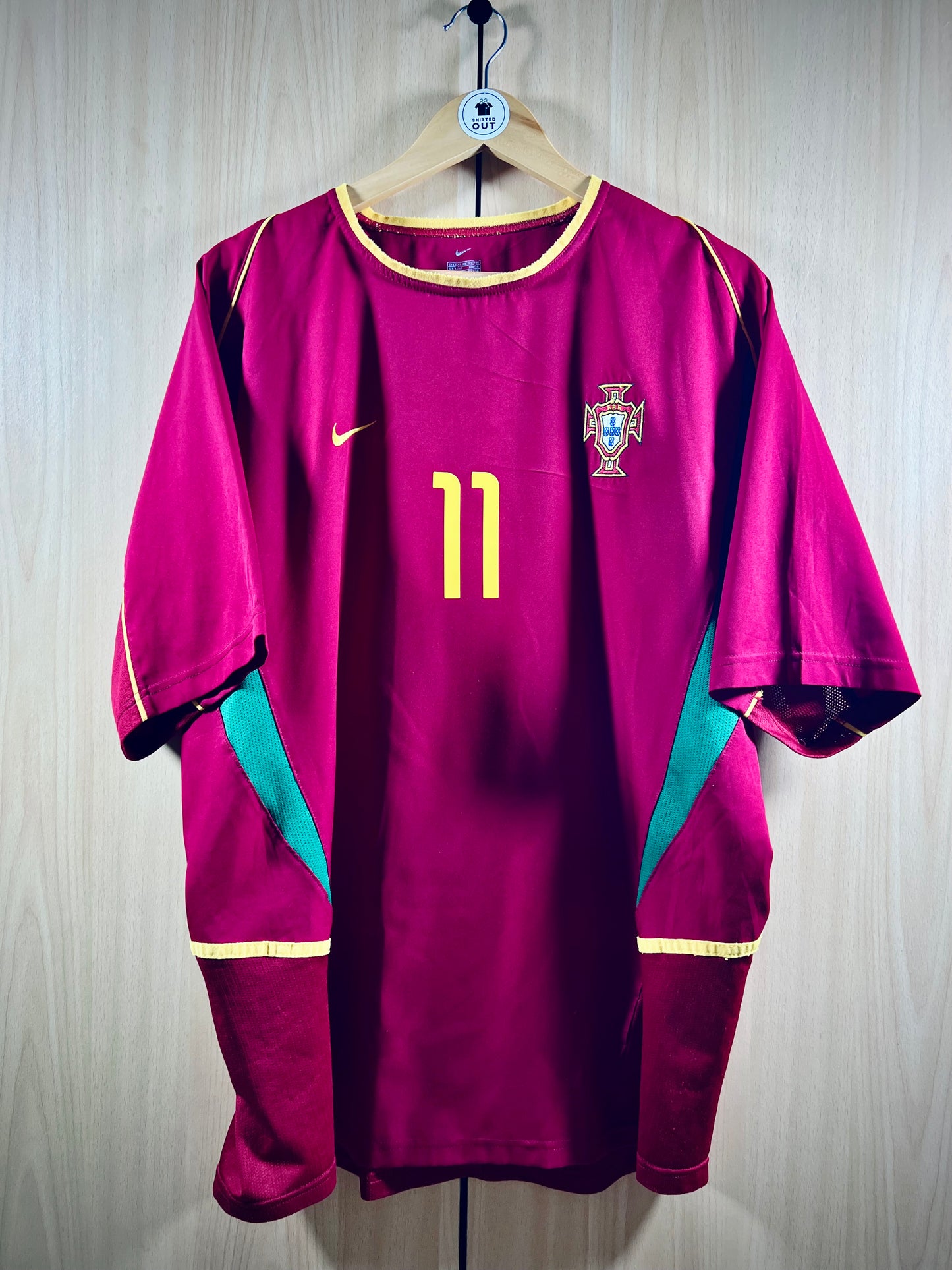 Portugal 2002-04 Home Shirt C.RONALDO #11