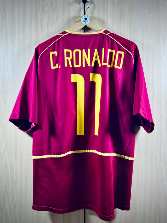 Portugal 2002-04 Home Shirt C.RONALDO #11