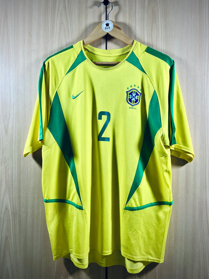 Brazil 2002-04 Home Shirt CAFU #2