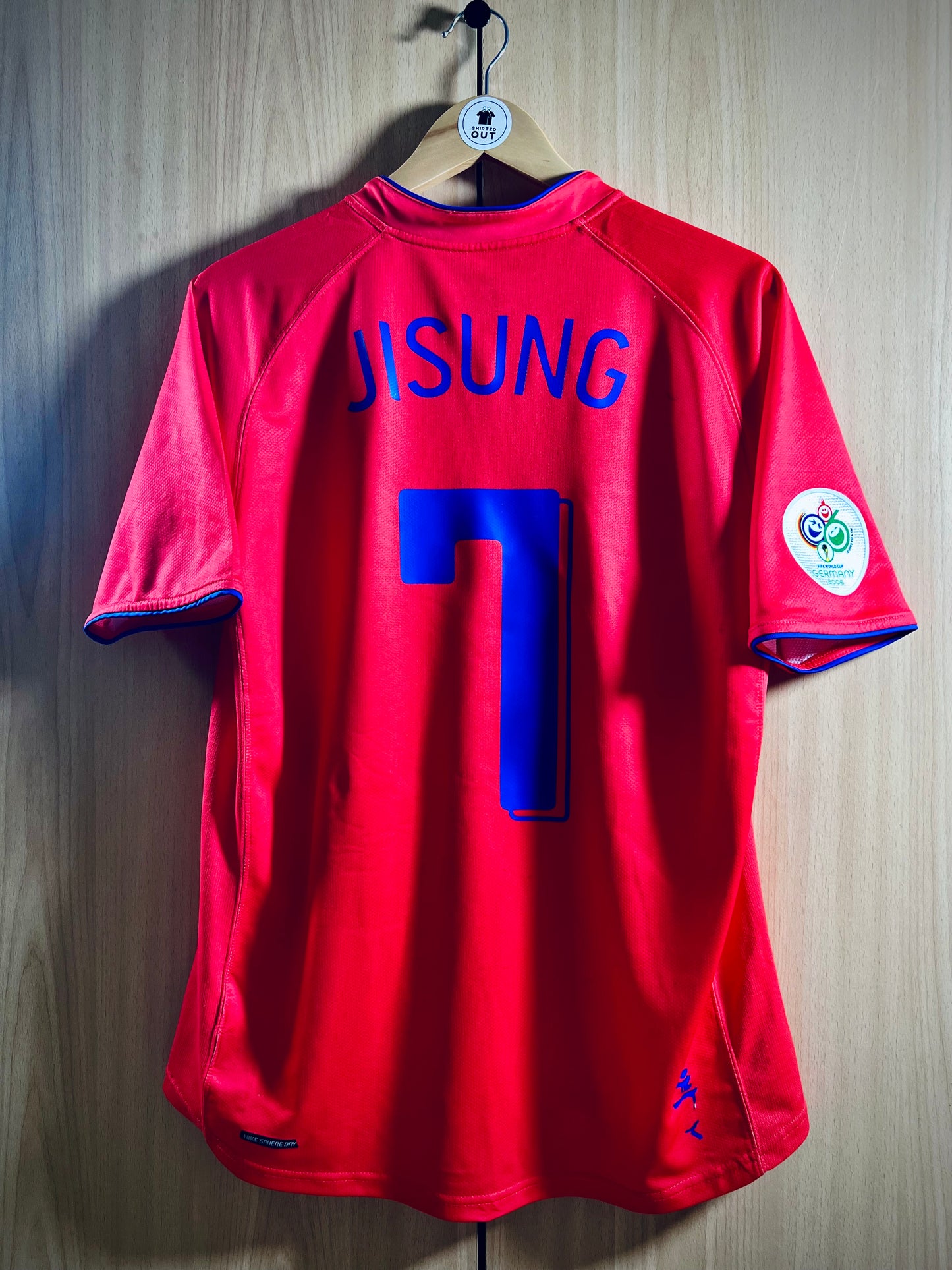 South Korea 2006 Home WC Shirt JISUNG #7