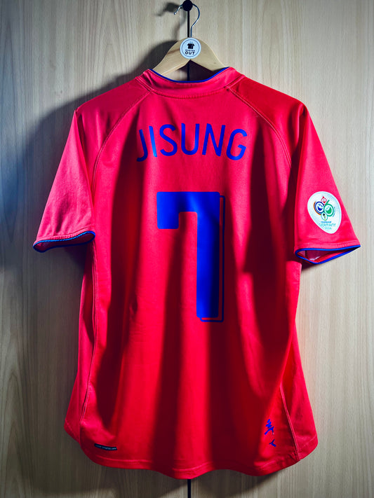 South Korea 2006 Home WC Shirt JISUNG #7