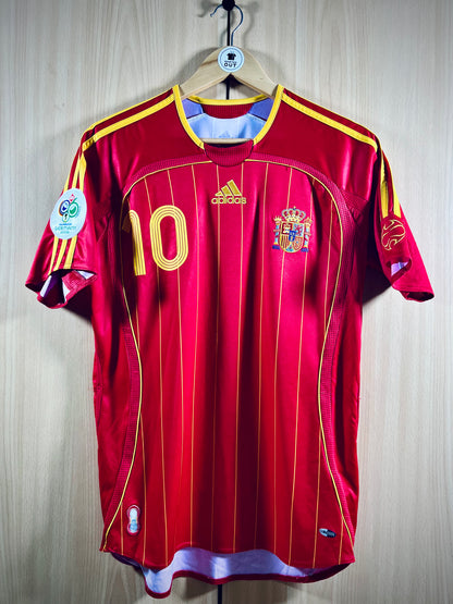 Spain 2006 Home WC Shirt REYES #10