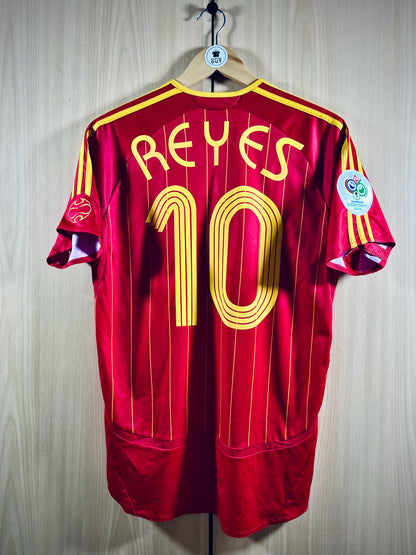 Spain 2006 Home WC Shirt REYES #10