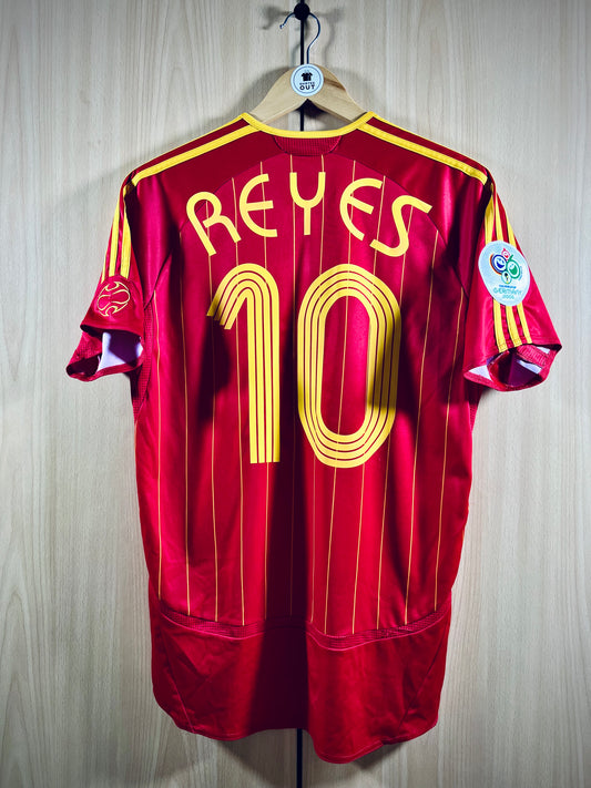Spain 2006 Home WC Shirt REYES #10