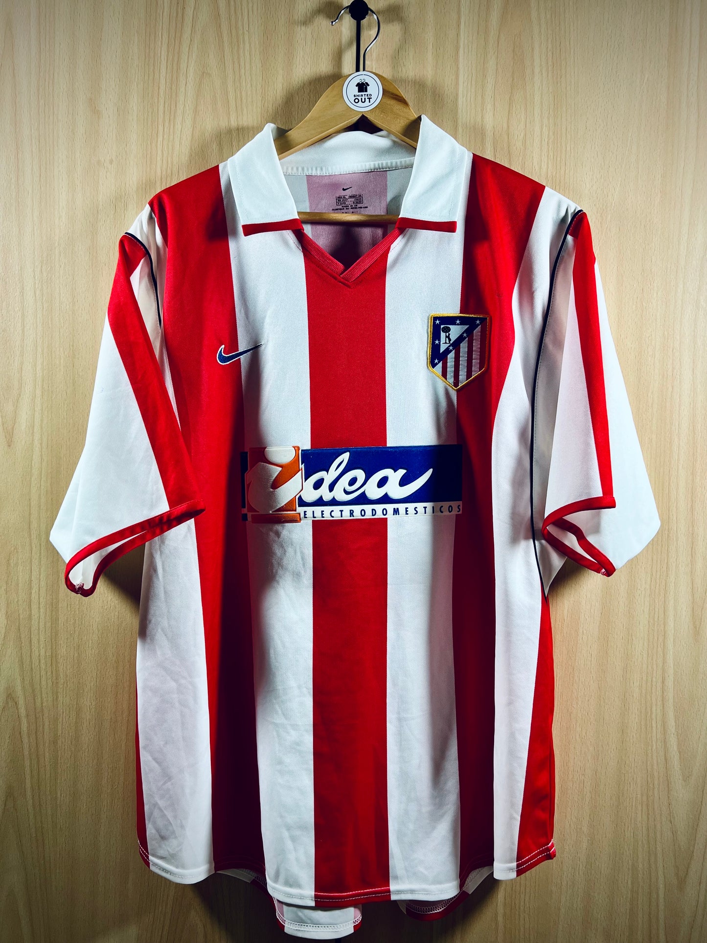 Atletico Madrid 2001-02 Home Shirt CORREA #10