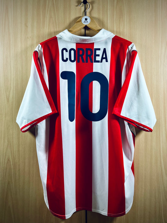 Atletico Madrid 2001-02 Home Shirt CORREA #10