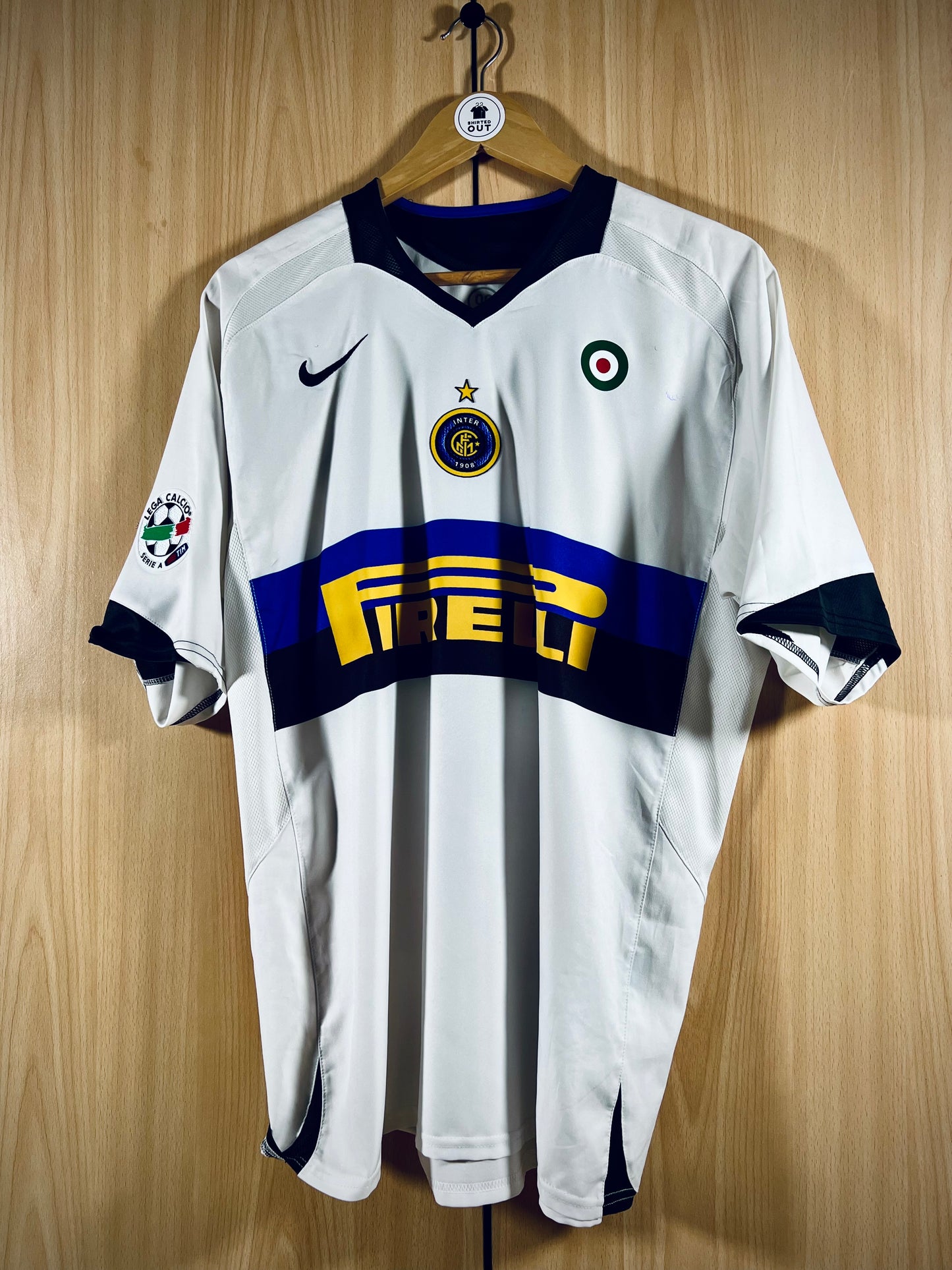 Inter Milan 2005-06 Away Calcio Shirt J. ZANETTI #4