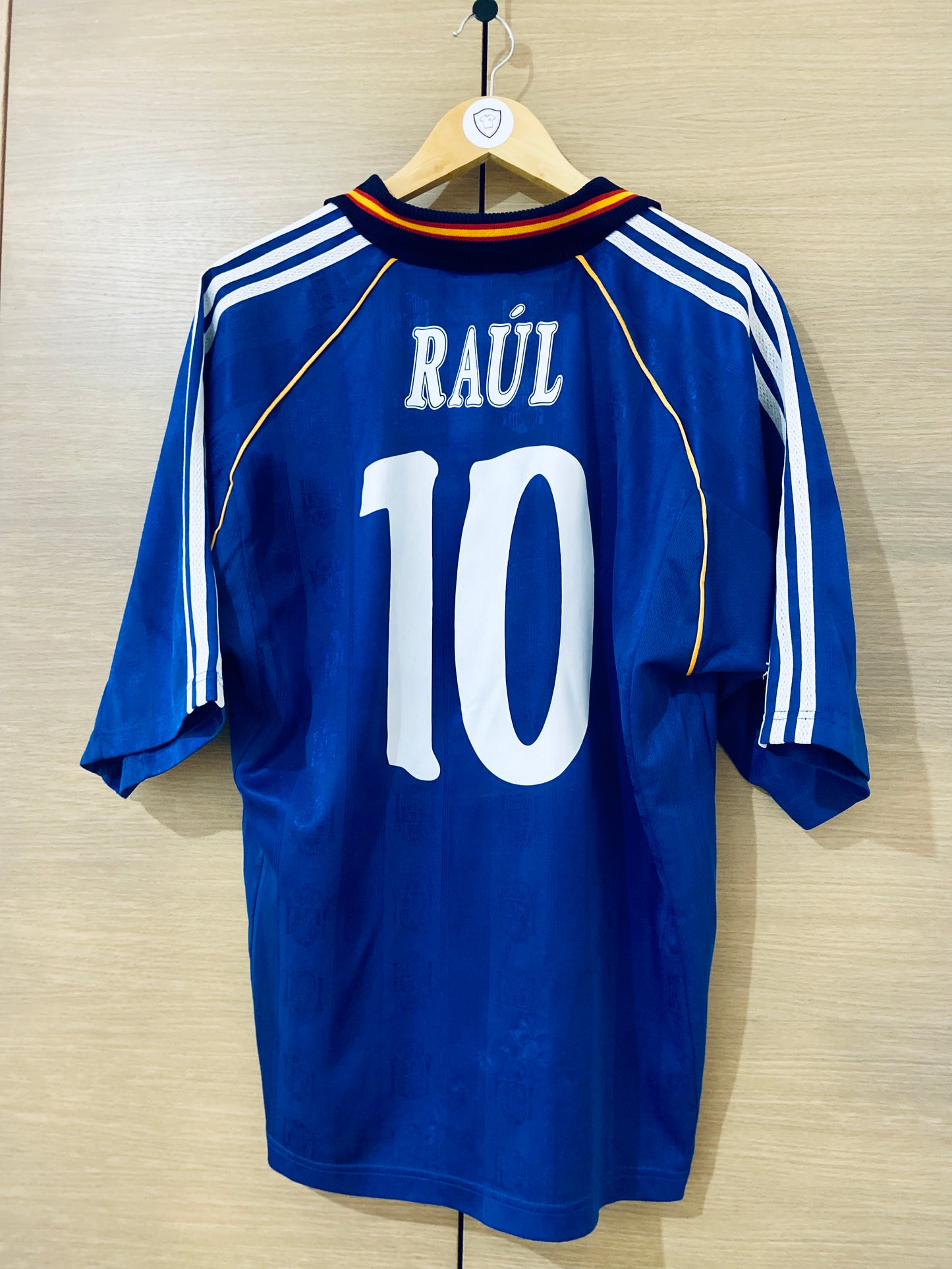 Spain 1998 Away Shirt Raul #10