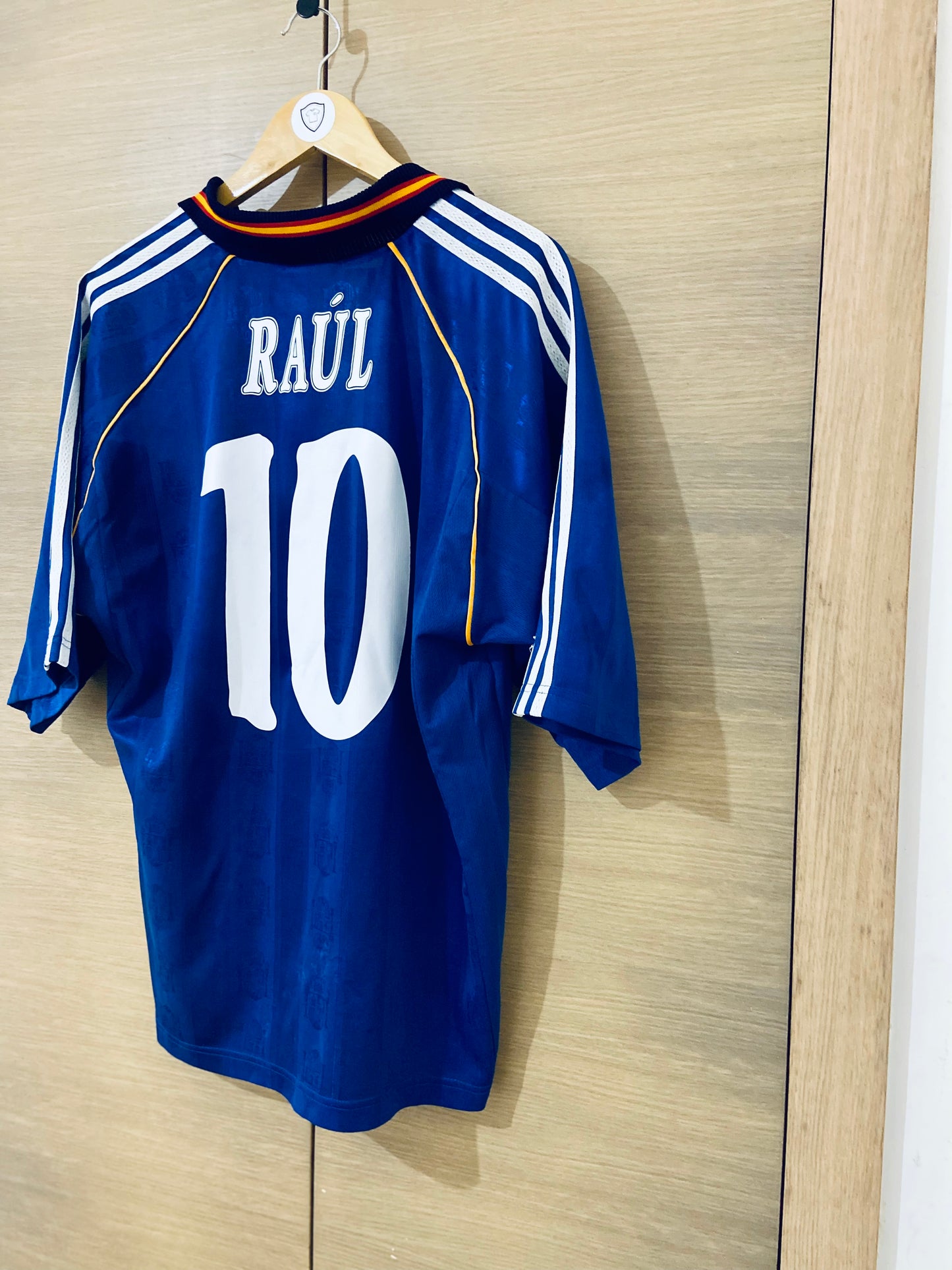 Spain 1998 Away Shirt Raul #10